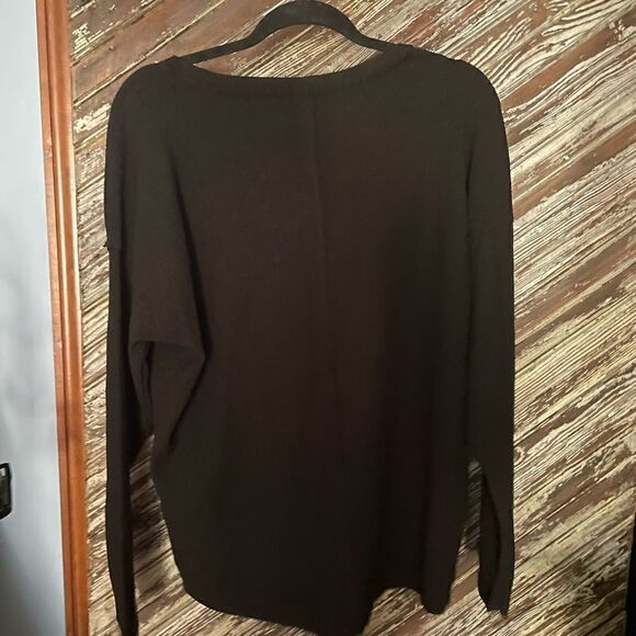 Anthropologie Dina textured vneck top NWT - Picture 10 of 11